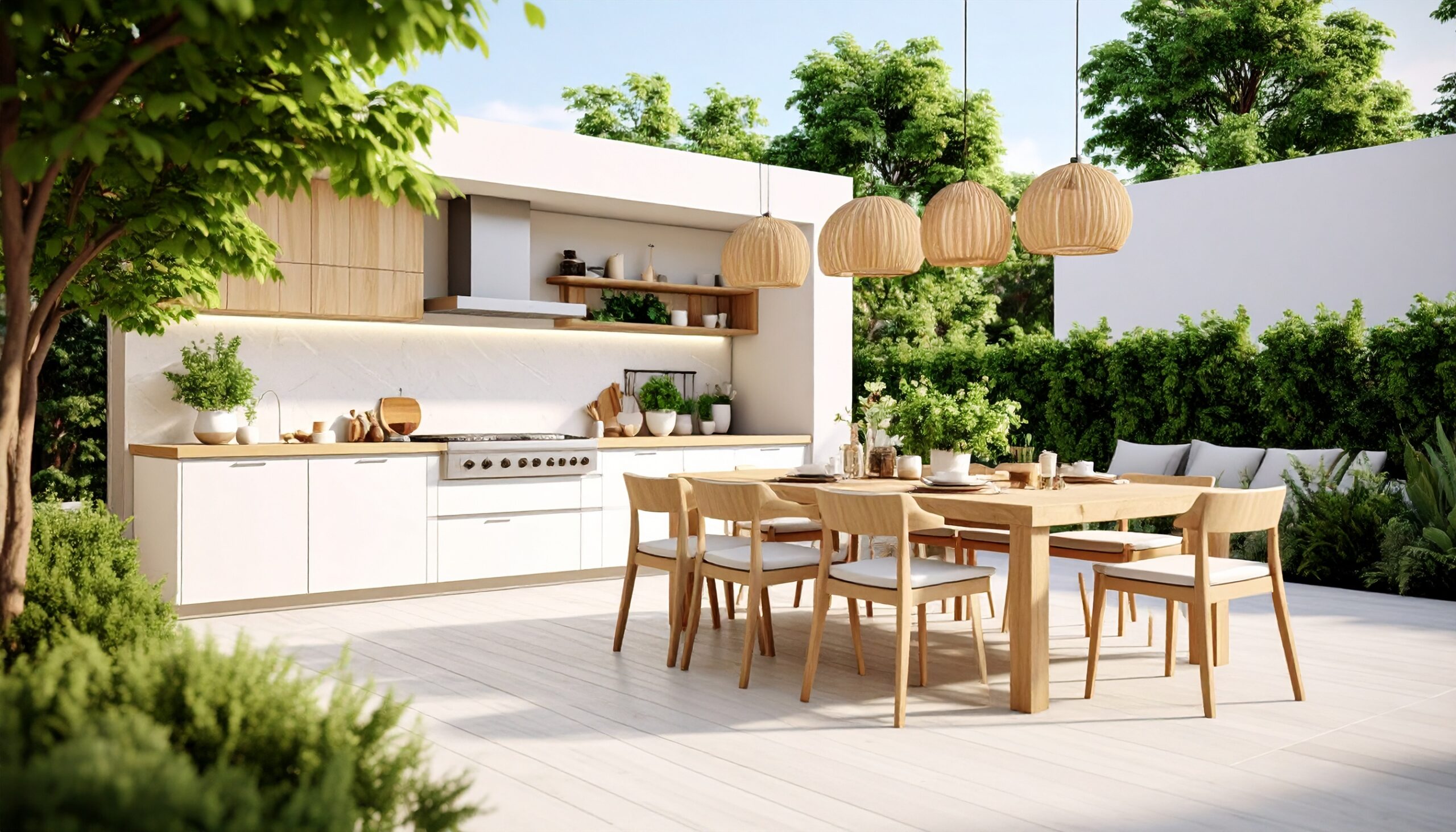 Cozinha exterior