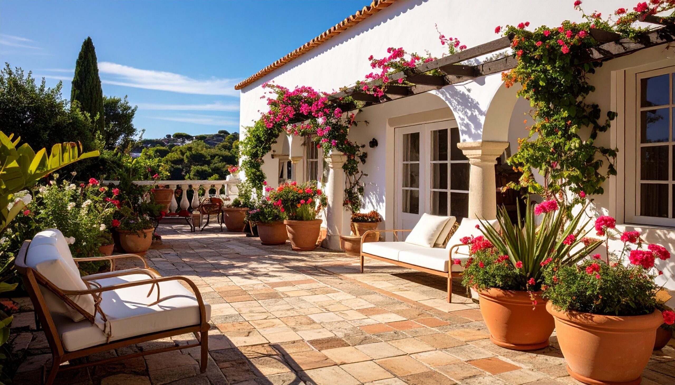 patios casa arquitetura algarve