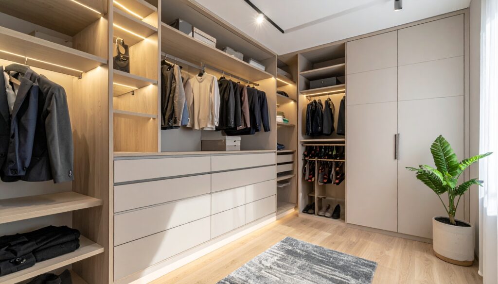 Soluções de arrumação